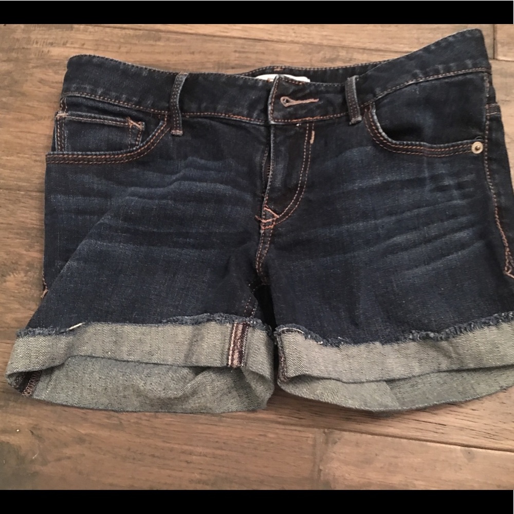 Jean shorts low rise
